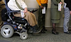 Wheelchair Voter